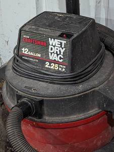 lot 67 image: Pair of WetDry Vacs