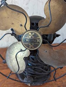 lot 284A image: Vintage Emerson Electric Fan