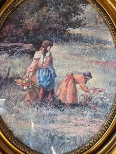 lot 299A image: Vintage Gold Framed Print