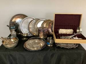 Silver-plated Serving, Antique & Current