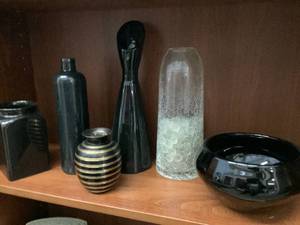 Black Glass Dcor