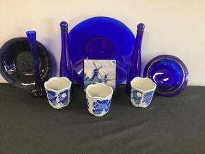 Blue & White Dcor
