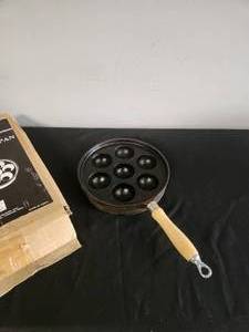 Aebleskiver Cast Iron Pan