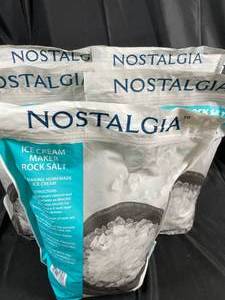 5 bags of Rock Salt for Ice cream maker Best By 01062025