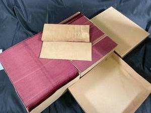Brown Envelopes 2 boxes 10 percent have some water damage