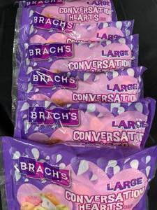 Brachs Large Candy Hearts 7x 14oz bags Best By 072023