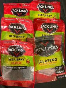 Jack Links 6 x 3.25lb bags Jalapeno Jerky Best By 04072023