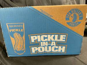Pickle in a pouch 1 Box 12 Pickles Best By 09212024