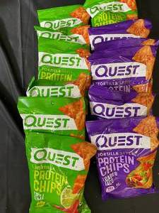 Quest Protien Chips 12 x 1.1oz bags Best By 04102024,02092024