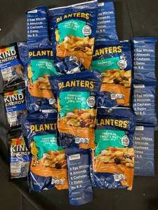 Nuts and Energy bar assortment Best By 09062023