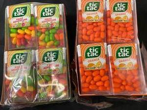 Tic Tac 2 boxes 8 per box Orange and Fruit Adventure Flavors Best By 07232024,06192024