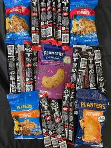 Nuts and Beef Sticks Variety pack