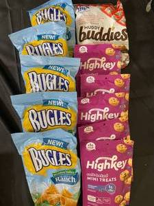 Bugles and mini treat assortment