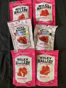 Wiley Wallaby Licorice Variety pack, Watermelon and Very Berry Best By 03022024,06052024
