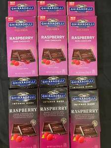 Ghirardelli Choc Variety pack 12bars 4.8oz each Best By 03312024,11302023