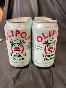 Olipop Digestive aid soda Tropical Punch 6 Pack Best By 09202024