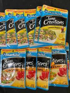 Tuna Creations Variety Pack 12 packs 2.6oz Best By 09222024,01052025