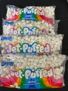 Jet Puffed Mini Marshmallows 4 x 10oz Bags Best By 04022024