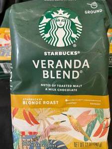 Starbucks Veranda ground coffee 3 x 11oz bags Best By 07132023