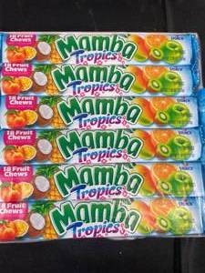Mamba Tropical Box of 24 Bars Best By 08312024