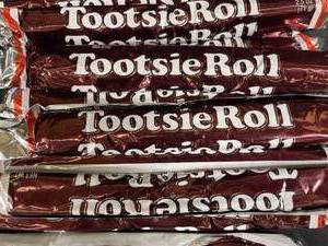 12 Tootsie roll bars 2.5 oz each