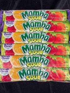 Mamba Sour Box of 24 Bars Best By 07312024