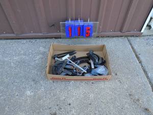 Box of table saw accessories. As shown.