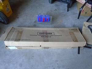 New Craftsman universal dethatcher. As shown.
