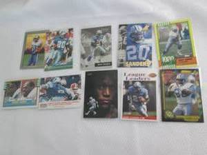 lot 8 image: Assorted Barry Sanders Cards...