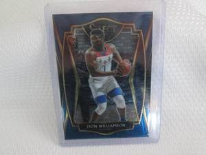 lot 29 image: 2020-21 Select Zion Williamson Blue...