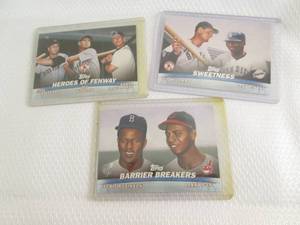 lot 36 image: 2001 Topps Robinson, Williams, Gwyn...