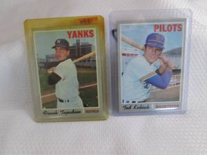 lot 53 image: 1970 Topps Frank Tepedino & Ted Kub...