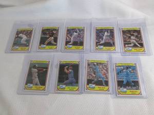 lot 60 image: Assorted 1984 Topps Drakes Cards...