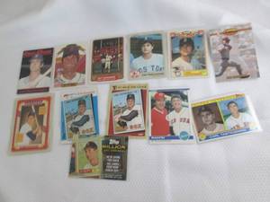 lot 74 image: Assorted Carl Yastrzemski Cards...