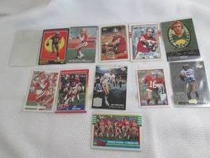 lot 87 image: Assorted Joe Montana Cards...