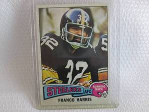 lot 106 image: 1975 Topps Franco Harris Card...