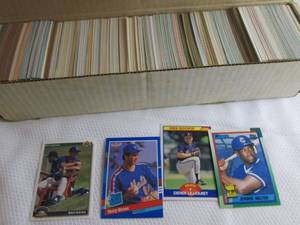 lot 110 image: Box of Baseball Rookie Cards...