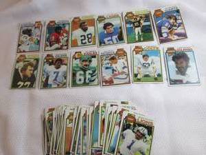 lot 136 image: 50 1979 Topps Football Cards...