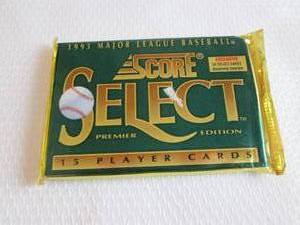 lot 148 image: 1993 Score Select Pack...