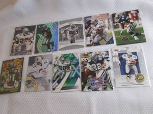 lot 155 image: Assorted Emmitt Smith  Cards...