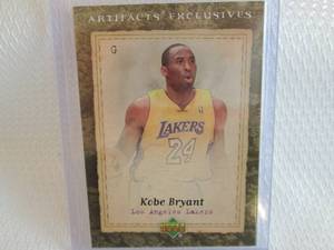 lot 183 image: 2006-07 Upper Deck Kobe Bryant Card...