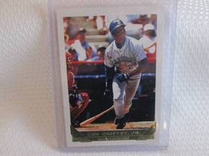 lot 191 image: 1993 Topps Gold Ken Griffey JR Card...