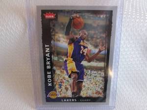 lot 204 image: 2008-09 Fleer Kobe Bryant Card...