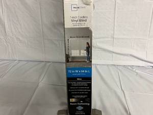 lot 4 image: Mainstays 1-Inch Cordless Vinyl Blinds - 72W x 64L