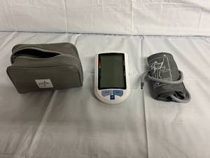 lot 6 image: Medline Automatic Blood Pressure Monitor Machine with Sleeve