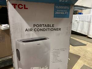 lot 25 image: TCL Portable Air Conditioner - 10k BTU