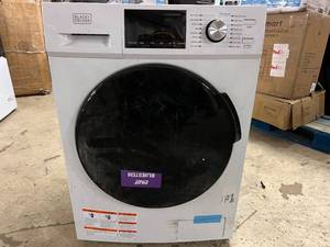 lot 27 image: Front Load Black and Deck Washing Machine