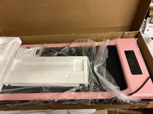 lot 36 image: Pink Under-Desk Treadmill