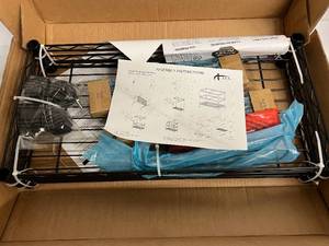 lot 59 image: Alera 3 Level Wire Storage Rack