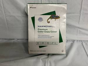 lot 79 image: 2 Packs of Hammermill Premium Cover Color Copy Paper - 162 GSM